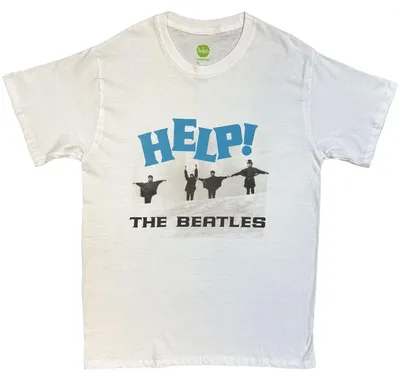 Image de The Beatles | T-shirt officiel du groupe | Help ! Snow, Large, White