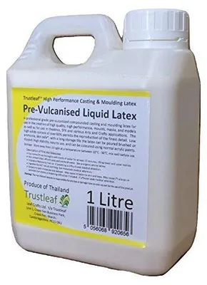 Flüssiger Latex 1 L – prevulkanisiert, für Formen & Masken