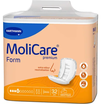 Image de Hartmann Molicare Premium Form 4 gouttes - 1 paquet de 32 protections