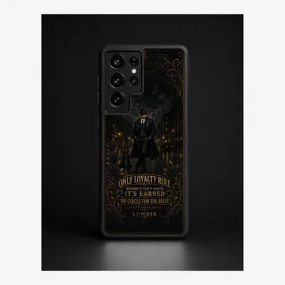 Productafbeelding van Samsung S21 Ultra hoesje, telefoonhoesje, beschermhoesje, case met een loyaliteitsmotief – LUNØIR ©
