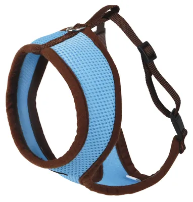 Produktbild von Kerbl Katzengeschirr Active blau mit Leine 120 cm
