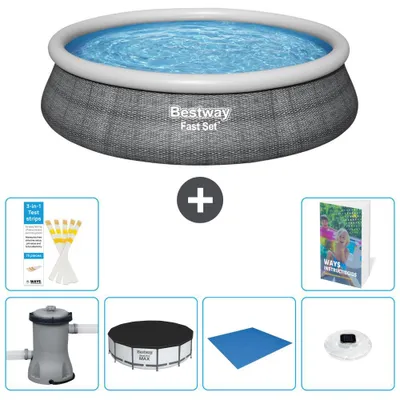 Produktbild von Bestway Fast Set Rund - 457x84 cm - 7-teilig  S248