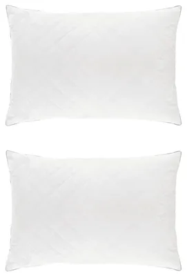 Zdjęcie produktu dla vidaXL Poduszki FULDA, 2 szt., 60 x 70 cm, 100% puch i pierze gęsie