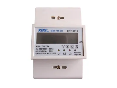 Obrázok produktu pre Elektromer 3-fázový digitálny MID-FM-3D 100A