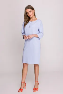 Produktbild von Stylove Minikleid für Frauen Lumtore S394 azurblau L