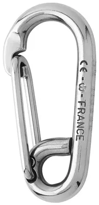 Produktbild von Wichard Karabiner Silber 100 mm Silber 100 mm