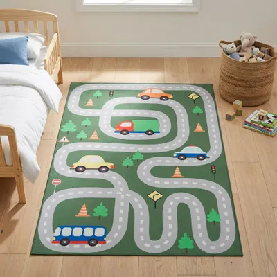 Obrázok produktu pre Detský koberec Tapiso SNOOKI farebný, nenáročný na údržbu, protišmykový, do detskej izby 300 x 400 cm