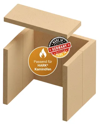 Produktbild von Feuerraumauskleidung 7-teilig passend für Hark** (Vermiculite)