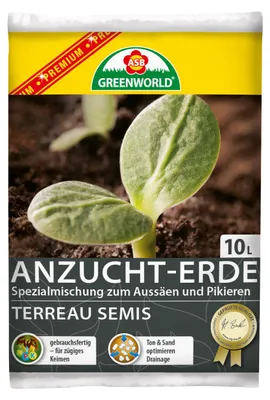 Produktbild von Anzucht- & Pikiererde (10 l) | Aussaaterde von ASB Greenworld
