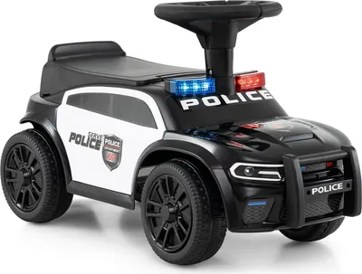 Obrázok produktu pre Policajné odrážadlo pre batoľatá so svetlami a zvukom