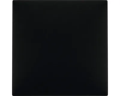 Immagine prodotto di STEGU Quadrato Pannello imbottito Velluto Nero 30x30 cm