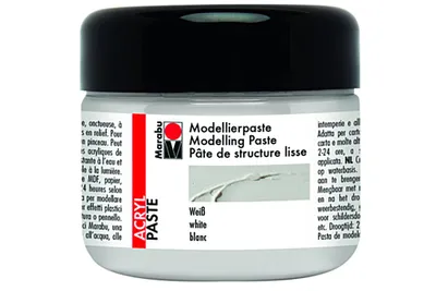 Produktbild von Marabu Acryl Modellierpaste 225 ml weiß