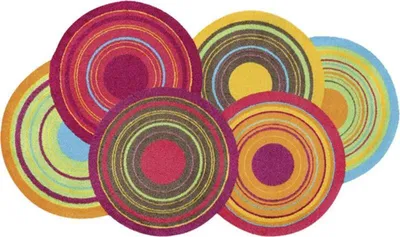 Produktbild von wash+dry Schmutzfangmatte Cosmic Colours - 110 x 175 cm