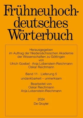 Produktbild von Frühneuhochdeutsches Wörterbuch. Band 11/Lieferung 5