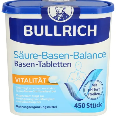 Produktbild von Bullrich Säure-Basen-Balance Basentabletten, 450 St. Tabletten