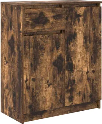 Obrázok produktu pre Komoda so zásuvkou, tmavý dub 71x35x84 cm, kompozitné drevo
