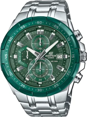 A close-up studio shot of a men's wristwatch.