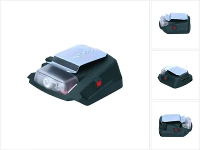 Zdjęcie produktu dla Metabo PA 14.4-18 LED-USB, Ładowarka do baterii, Lit, 18 V, Metabo, Zielony, Czerwony, Srebrny, Prąd przemienny