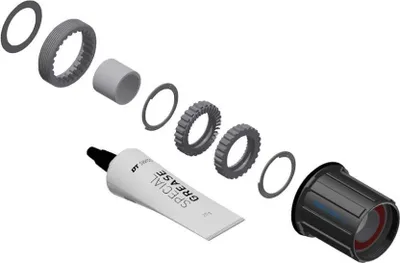 Produktbild von DT SWISS Umrüst-Kit Hinterradnabe Stahl 3 Pawl In Ratchet Ln Shimano 36 T