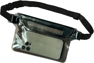 Produktbild von 2 Stück Wasserdichte Hüfttasche Touchscreen Verstellbarer Gurt