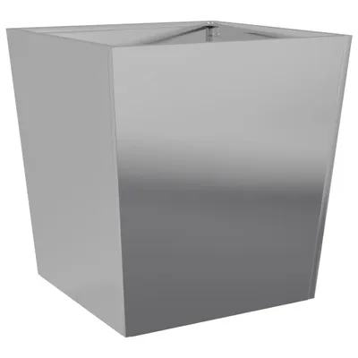Immagine prodotto di Fioriera da Giardino 50x50x50 cm in Acciaio Zincato