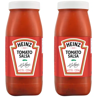 Produktbild von Heinz Tomato Salsa stückige Sauce in Plastik Kanne 2150ml 2er Pack