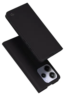 Produktbild von Techsuit Magskin Book Wallet Klapphülle für Xiaomi Redmi Note 14 - Schwarz