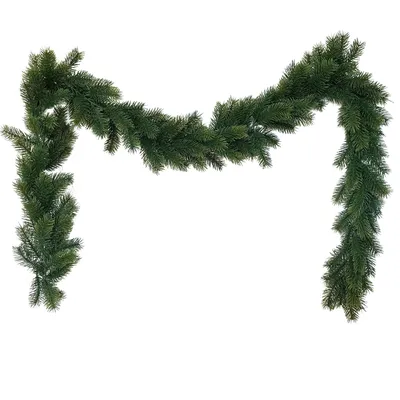 Produktbild von Tannengirlande L 180 cb - 168 Zweige - Weihnachtsgirlande Tannenzweige Weihnachtsdeko