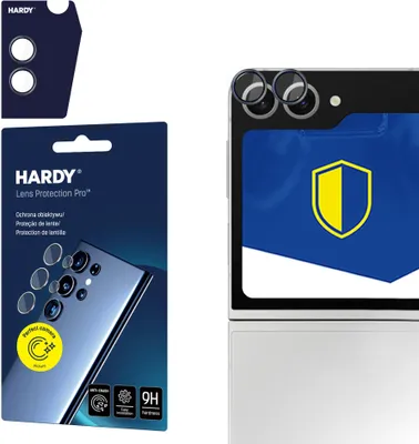 Produktbild von 3mk Hybridglas HARDY Lens Protection für Samsung Galaxy Z Flip 6 Kamera Objektiv Kameralinse 0,4mm 9H