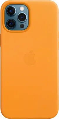 Image de Apple Backcover MagSafe en cuir pour Apple iPhone 12 Pro Max - California Poppy