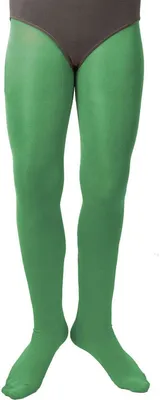 Strumpfhose grün Kostüm-Zubehör für Damen und Kinder Gr. 116-3XL blickdicht Accessoire Fasching Karneval Mottoparty Kinder-Strumpfhose Kinderfasching