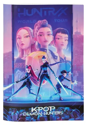 Produktbild von Safta K-pop Demon Hunters A4 Notizbuch Blau Kinder Blau One Size