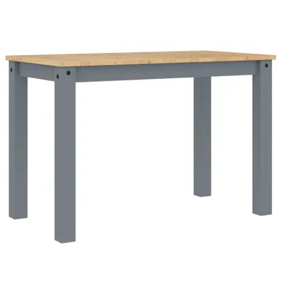 Produktbild von Esstisch Panama Grau 117x60x75 cm Massivholz Kiefer