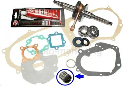 Produktbild von KURBELWELLE Lager Dichtung Satz KIT Set für Aprilia SR50 SR WWW 50 abBj95 Luft