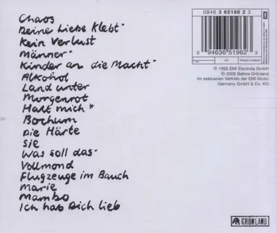 Produktbild von Grönemeyer,Herbert-Groenemeyer Live