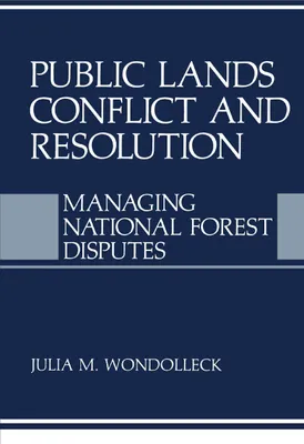 Produktbild von Public Lands Conflict and Resolution