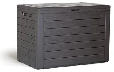 Produktbild von Gartenbox Prosperplast WOODEBOX braun 190L