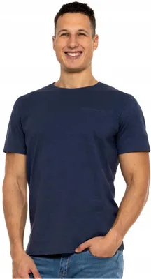Immagine prodotto di Maglietta - Maglietta da uomo taglia L - Maglietta in cotone blu - Maglietta a maniche corte - Maglietta classica