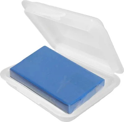 Produktbild von Autoknete Reinigungsknete Lackreiniger Glasreiniger FEIN Polierknete Lackknete BLAU 100g inkl.Box
