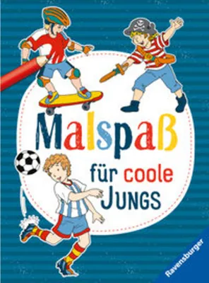 Produktbild von Malspaß für coole Jungs ab 4 Jahren