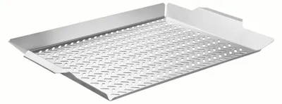 Produktbild von Tramontina CHURRASCO Grillschale, Edelstahlschale, Grillzubehör, Edelstahl, 48 x 32 cm, 61320-410