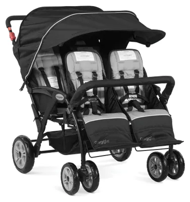 Immagine prodotto di Gaggle Compass Quad passeggino 4 posti nero