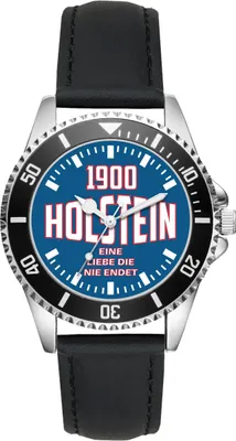 Produktbild von KIESENBERG Herrenuhr Armbanduhr Holstein Geschenk Artikel Idee Fan Analog Quartz L-6099