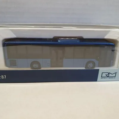 Produktbild von Rietze Überlandbus MAN Lions Intercity LE Vorführdesign blau 74753