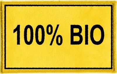 Produktbild von Aufnäher - Schild 100 % - 21703 - Gr. ca. 8 x 5 cm - Patches Stick Applikation