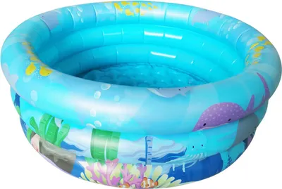 Produktbild von Babyplanschbecken Ocean 70 cm - aufblasbares Kinderbecken PVC