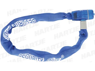 Image de Sécurité Plus, cadenas à chaîne, modèle Ccl 65, couleur noire.