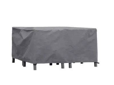 Produktbild von Perel Gartenmöbel Schutzhülle 240 x 180 x 75 cm, wasserdichte UV-beständige Allwetter-Abdeckung in