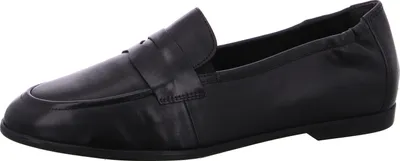 Produktbild von Tamaris Damen Slipper Leder Penny Loafer klassisch elegant 1-24210-42, Größe:38 EU, Farbe:Schwarz