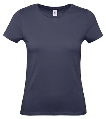 Image de B&C - T-shirt « #E150 » pour femmes FK1976 (S) (bleu marine clair)